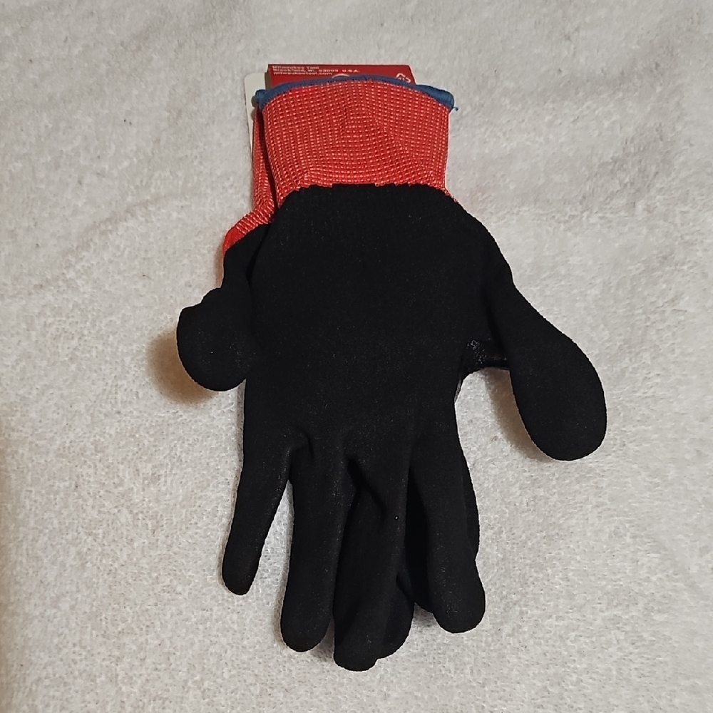 Milwaukee 10" XL Nitrile Dipped Cut Level 2 Smartswipe Work Gloves New - Picture 2 of 13